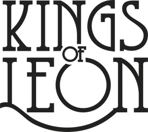 kings of leon logo in black over transparent 